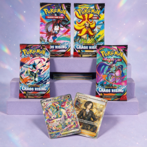 Pokémon Mega Evolution Chaos Rising Booster Pack – 10 Random Pokémon Cards