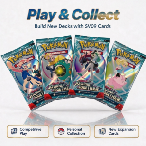 Pokémon Scarlet & Violet Journey Together Booster Pack – 10 Random Cards