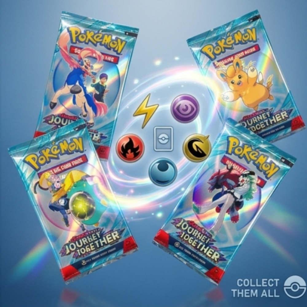 Pokémon Scarlet & Violet Journey Together Booster Pack – 10 Random Cards - Image 6