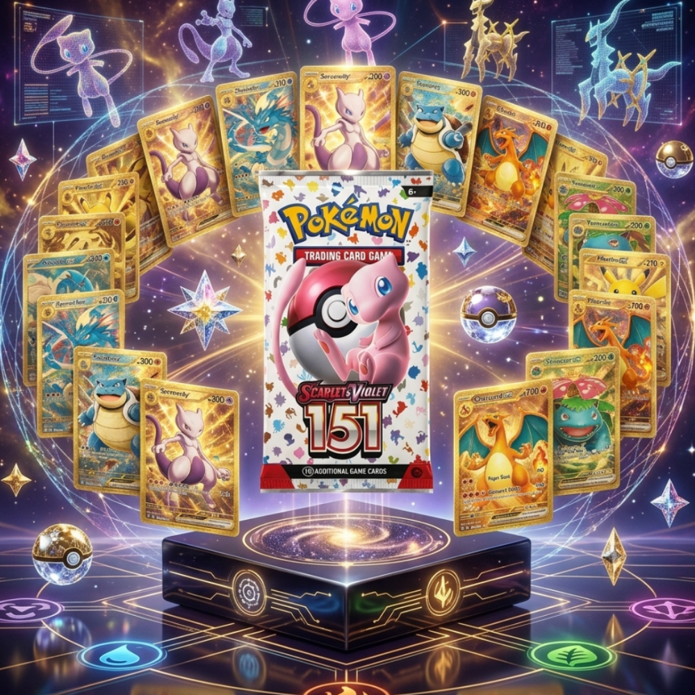 Pokémon Scarlet & Violet 151 Card Pack – 12 Random Pokémon Cards - Image 4