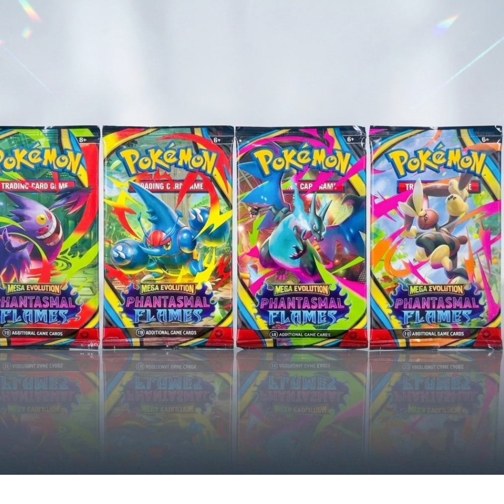 Pokémon Mega Evolution Phantasmal Flames Booster Pack – 10 Random Pokémon Cards - Image 5