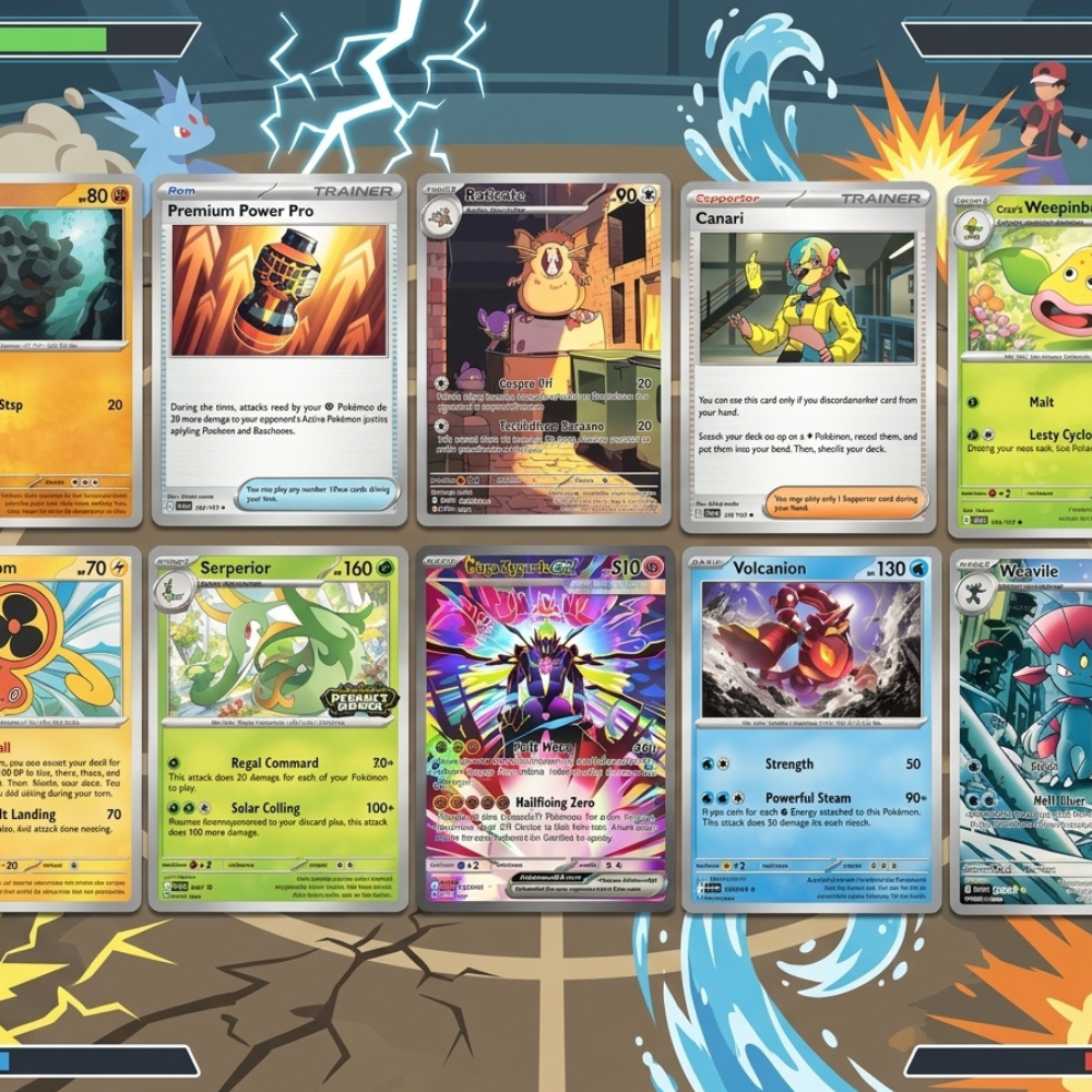 Pokémon Mega Evolution Perfect Order Booster Pack – 10 Random Pokémon Cards - Image 7